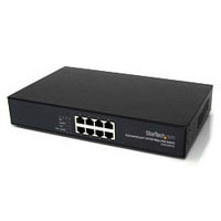Startech.com 8 x 10/100 (IES8100POEEU)